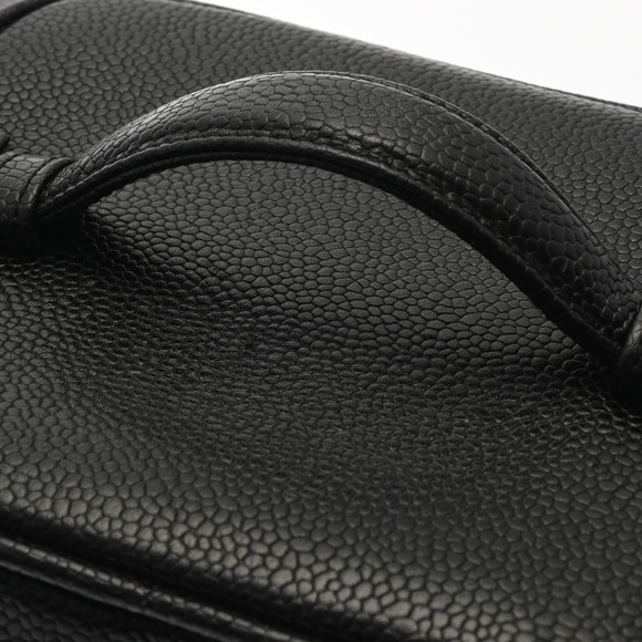 CHANEL Vanity Black Caviar Skin Handbag Bag Back - Picture 8 of 15